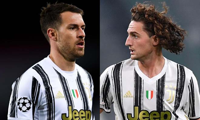 Juventus sẵn sàng để Ramsey và Rabiot ra đi