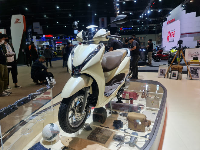 2021 Honda Lead 125 trình diện tại triển lãm xe Motor Show 2021 diễn ra ở Thái Lan.