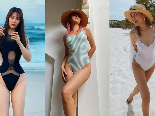 Làm đẹp - Chán khoe ngực đầy, sao Việt chuyển sang diện bikini khoét cao, khoe chân dài nóng bỏng