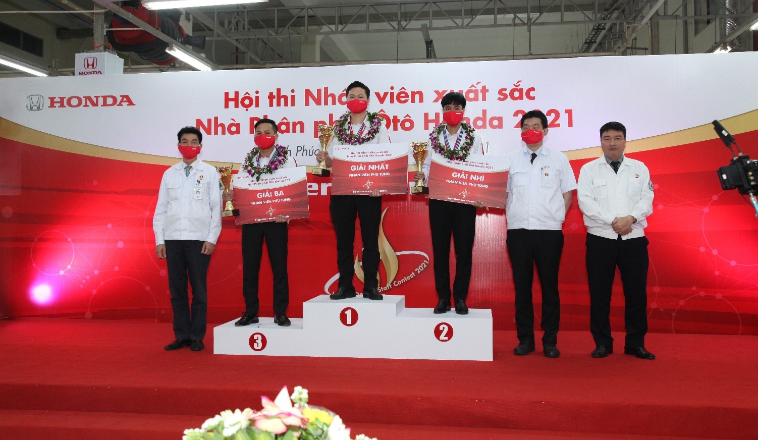 Nhân viên phụ tùng xuất sắc