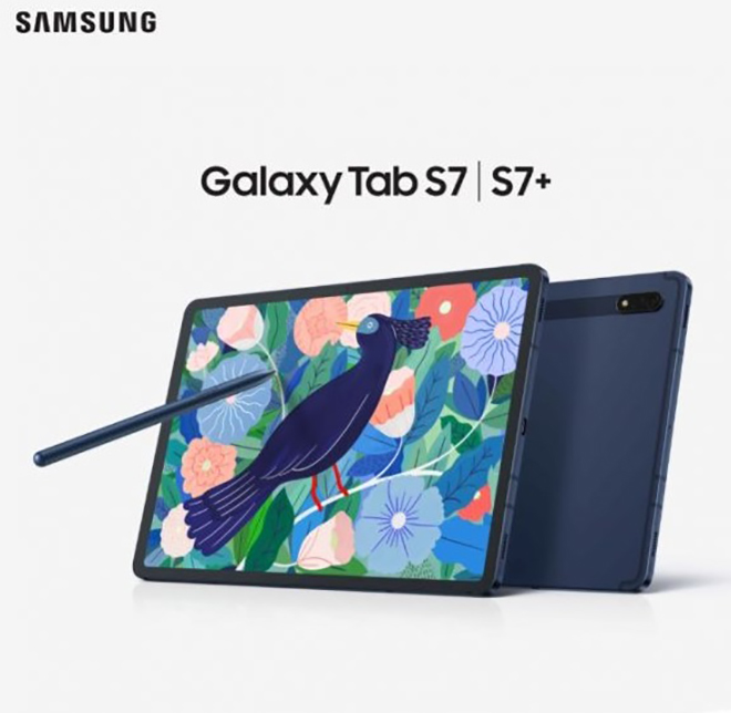 Trình làng Galaxy Tab S7 và Galaxy Tab S7+ màu Xanh Navy mới - 1