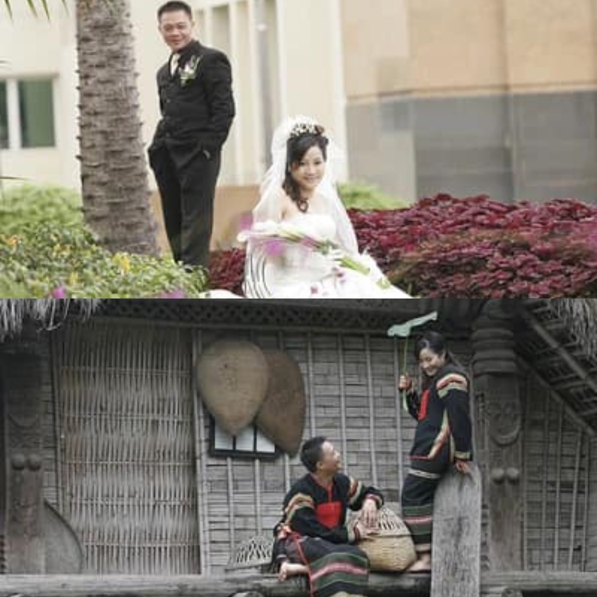 Ảnh cưới cách đây 14 năm của BTV Quang Minh