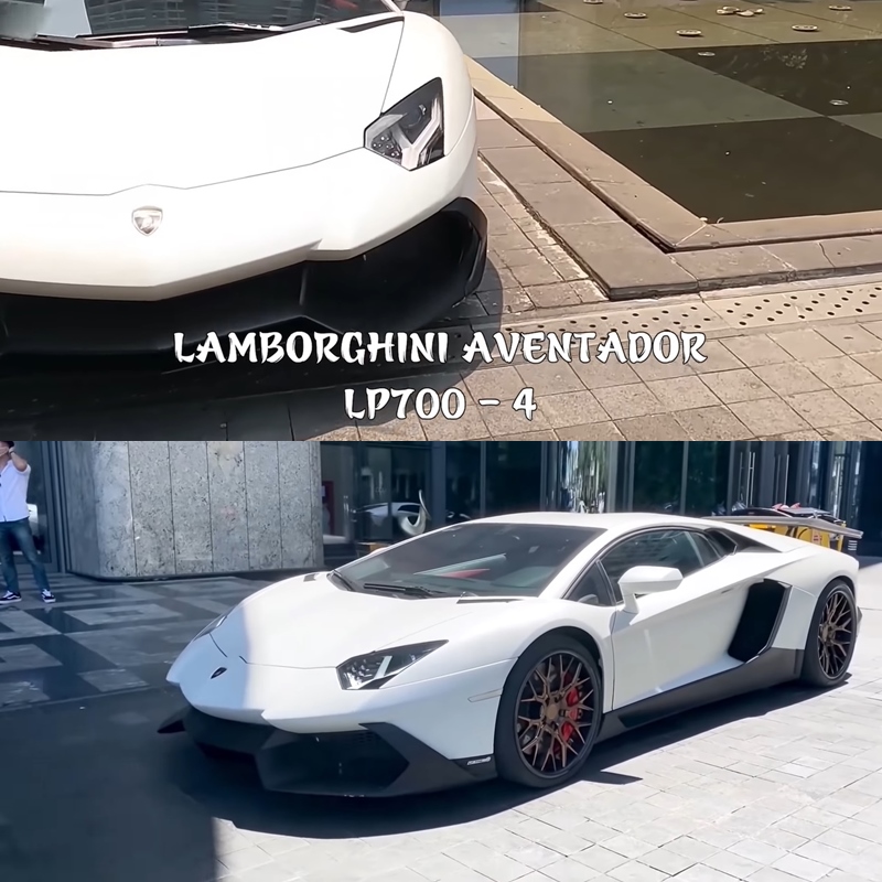 Cận cảnh chiếc xe&nbsp;Lamborghini Aventador LP700 - 4 giá hàng chục tỷ đồng của Jessie Lương.