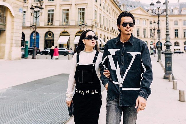 Phượng Chanel được biết đến là người tình gắn bó với chàng diễn viên điển trai Quách Ngọc Ngoan