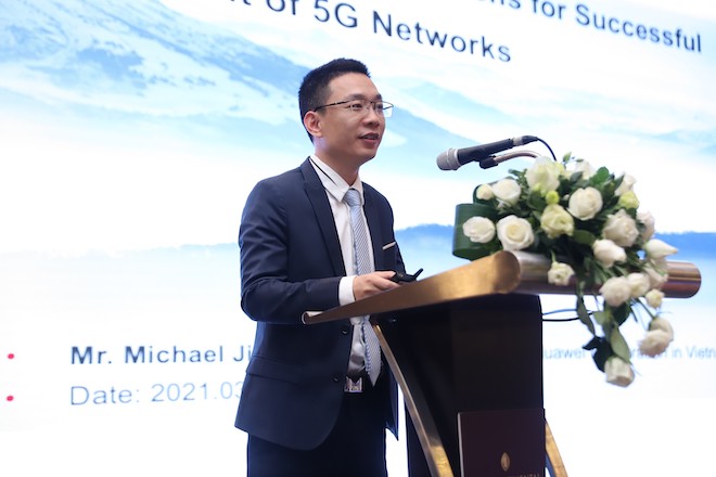 Ông Michael Jiang, Giám đốc Công nghệ (CTO) của Huawei Việt Nam.
