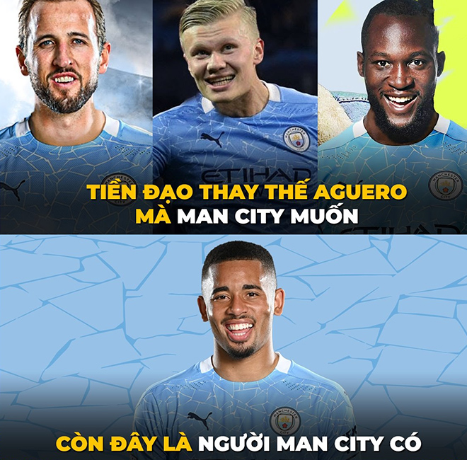 Man City mòn mỏi tìm người thay thế Aguero.