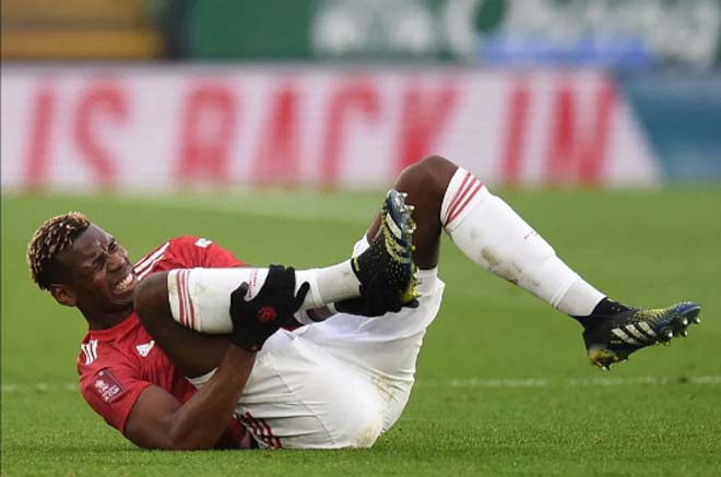 Pogba là một trong 2 cầu thủ MU ngốn nhiều lương nhất trong lúc chấn thương