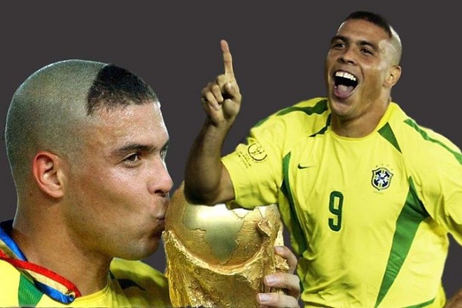 Ronaldo và kiểu tóc móng ngựa tại World Cup 2002