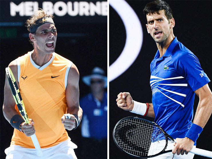 Nadal và Djokovic bắn những tín hiệu ngầm thông báo họ sẽ dự Grand Slam tại Úc