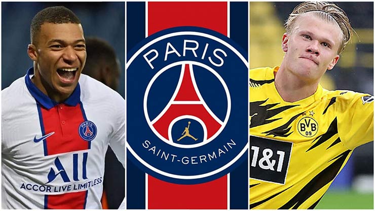 Nếu phải chia tay Mbappe, PSG sẵn sàng bạo chi 100 triệu euro để hớt tay trên Real Madrid nhằm có Haaland