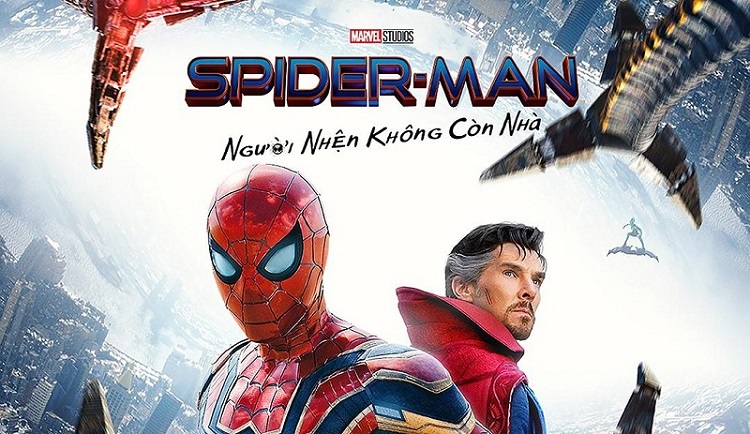 Chỉ sau ba ngày công chiếu, Spider-Man: No Way Home đã trở thành bộ phim có doanh thu cao nhất Việt Nam trong năm 2021.