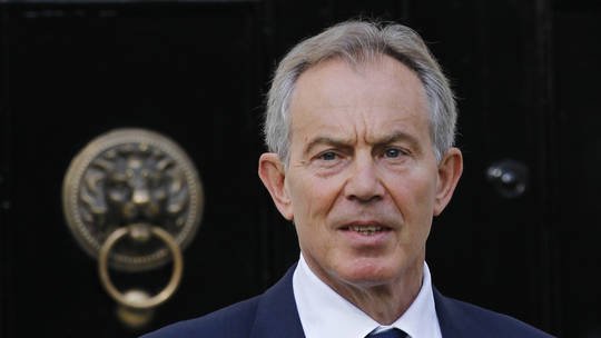 Cựu Thủ tướng Anh Tony Blair. Ảnh: AP