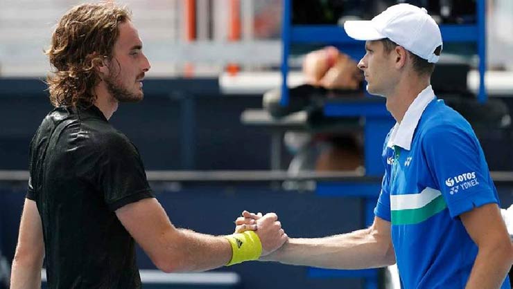 Tsitsipas rút lui khỏi trận gặp Hurkacz ở ATP Cup 2022