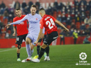 Bóng đá - Video bóng đá Mallorca - Barcelona: Cột dọc &amp; xà ngang, hú hồn phút cuối (Vòng 19 La Liga)