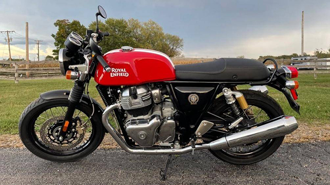 2. Royal Enfield Continental GT 650 Rocker Red
