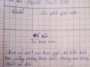 Bạn trẻ - Cuộc sống - Cười ngất với bài văn miêu tả bạn cùng bàn: Có một mái tóc, hai con mắt, một cái mũi