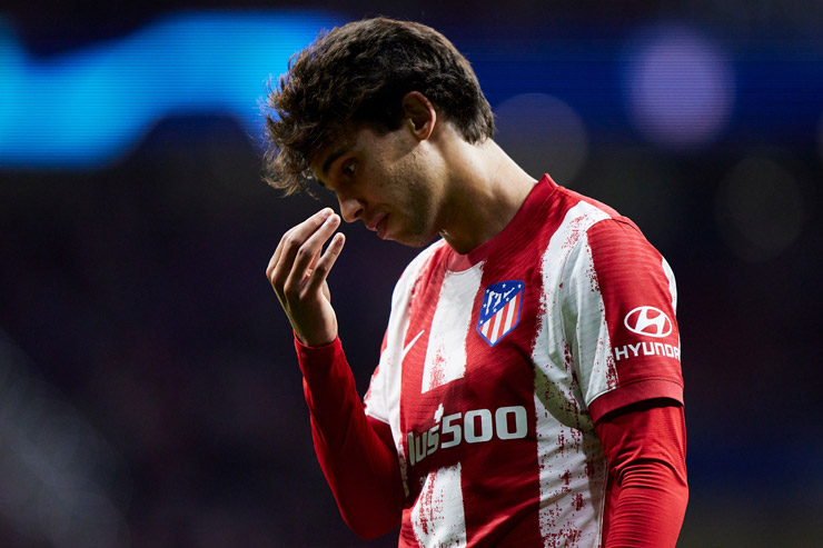 Joao Felix đang không hạnh phúc tại Atletico Madrid