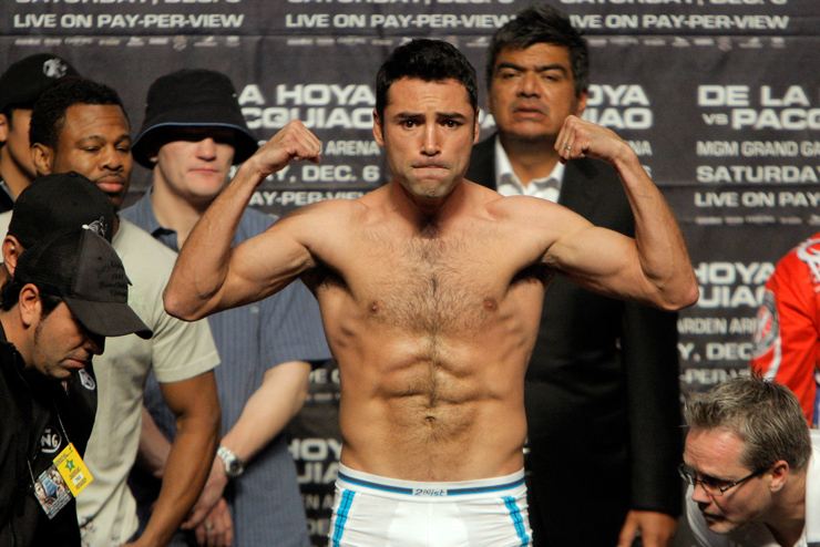 4. Oscar De La Hoya, võ sĩ người Mỹ có 148 triệu bảng, tương đương 200 triệu USD