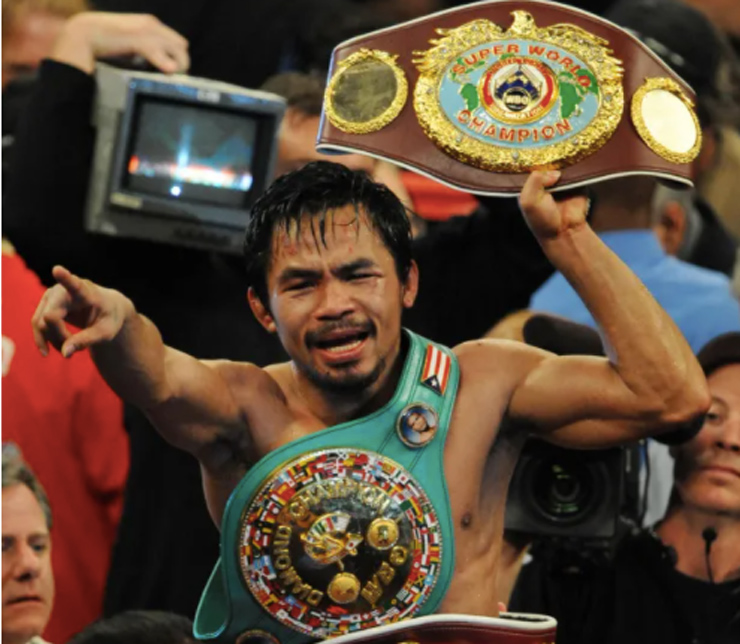 3. Manny Pacquiao, huyền thoại Boxing Philippines có 163 triệu bảng, tương đương 220 triệu USD