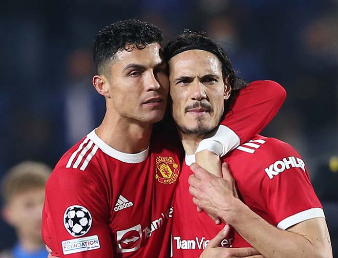 Ronaldo và Cavani chưa được khai thác tốt nhất các điểm mạnh