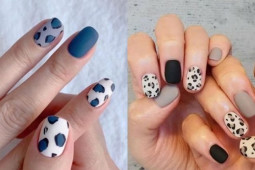 Nail da báo hợp mốt cho nàng thêm xinh