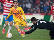 Bóng đá - Video bóng đá Granada - Barcelona: &quot;Đầu vàng&quot;, thẻ đỏ và bàn vỡ òa phút 89  (Vòng 20 La Liga)