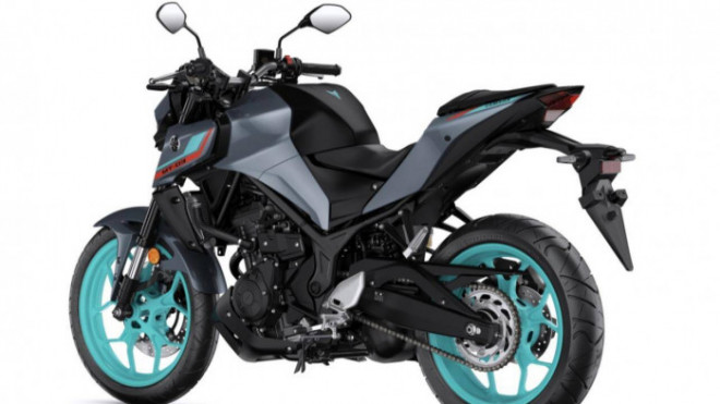 Yamaha MT-03 2022 ra mắt, thêm màu mới Cyan Storm - 3