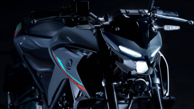 Yamaha MT-03 2022 ra mắt, thêm màu mới Cyan Storm - 5