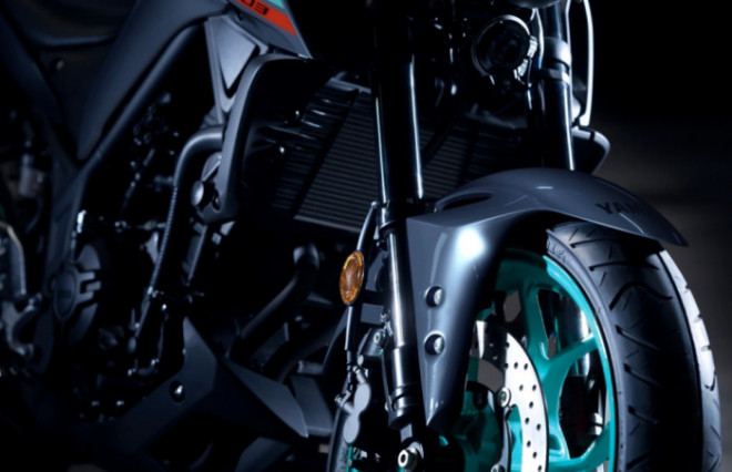 Yamaha MT-03 2022 ra mắt, thêm màu mới Cyan Storm - 13