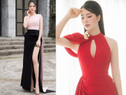 Đời sống Showbiz - Á hậu Thụy Vân khoe chân dài thẳng tắp giữa trời HN rét 15 độ