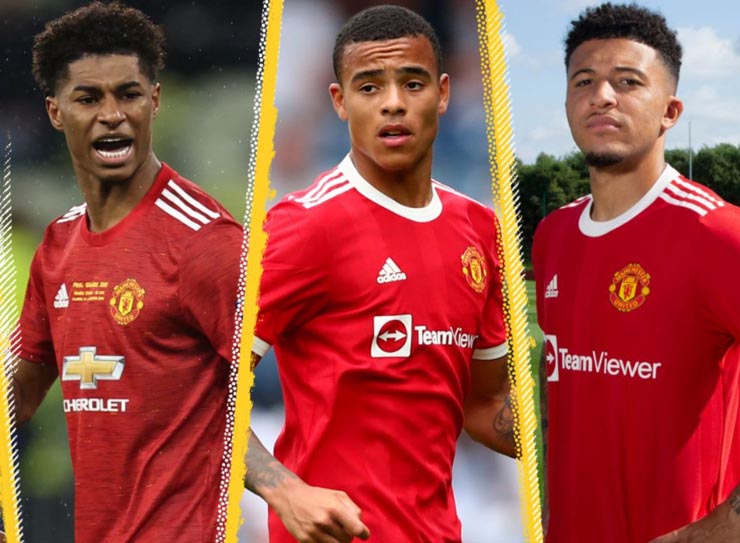 Bộ ba Rashford, Greenwood và Sancho đang không thể hiện được nhiều