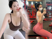 Media - Hot girl phòng gym sở hữu thân hình như đồng hồ cát