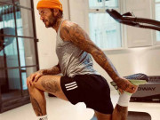 Làm đẹp - David Beckham cởi áo lộ body cuồn cuộn, nổi cơ rắn chắc khi quay lại phòng gym