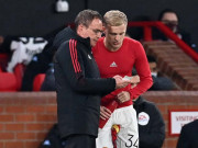 Bóng đá - McTominay và Van de Beek thay đổi trận đấu cho MU, được HLV Rangnick khen ngợi