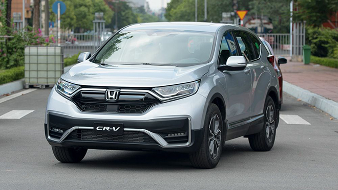 Giá xe Honda CR-V lăn bánh tháng 1/2022, giảm 50% phí trước bạ - 1