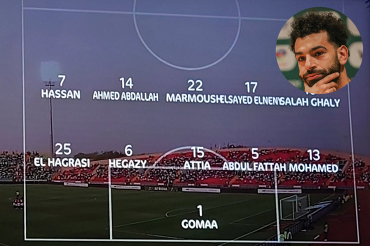 Theo 2 kênh truyền hình BeIN và Sky Sports, Mohamed Salah phải lùi về đá tiền vệ cánh phải&nbsp;trong sơ đồ cực dị 5-5-0 của ĐT Ai Cập khi đấu ĐT Nigeria tại trận ra quân ở CAN&nbsp;