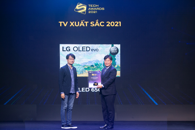 LG OLED evo được vinh danh tại sự kiện Tech Awards 2021.