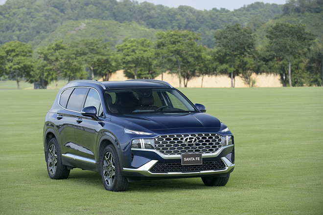 Giá xe Hyundai Santa Fe lăn bánh tháng 1/2022, giảm 50% phí trước bạ - 6