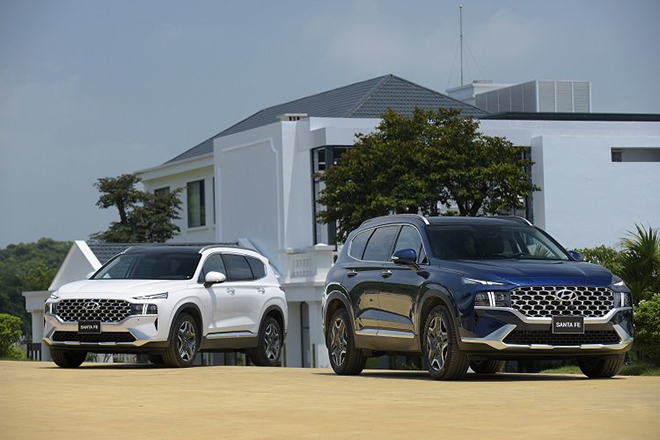 Giá xe Hyundai Santa Fe lăn bánh tháng 1/2022, giảm 50% phí trước bạ - 15