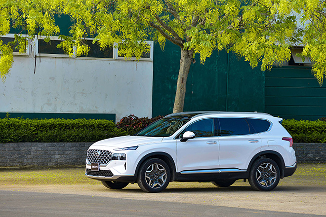 Giá xe Hyundai Santa Fe lăn bánh tháng 1/2022, giảm 50% phí trước bạ - 8