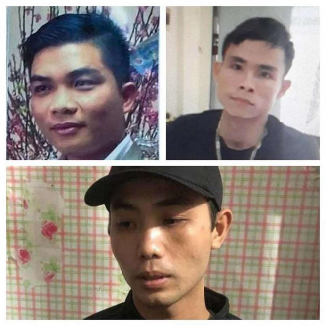 Hình ảnh chân dung 3 tên cướp trói chủ nhà, cướp điện thoại tại Chung cư Linh Đàm.