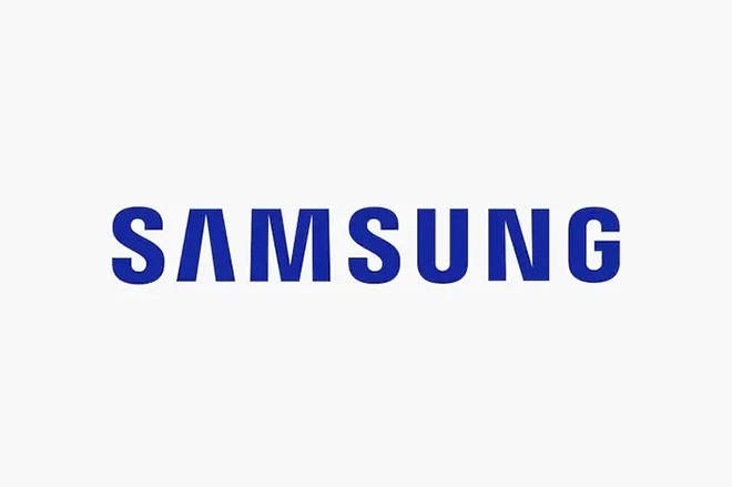 Logo quen thuộc của Samsung.