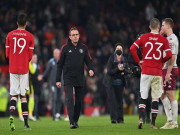 Bóng đá - MU giành &quot;chiến thắng xấu xí&quot;, HLV Rangnick dè chừng vết xe đổ như Mourinho