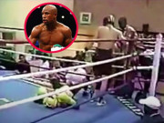 Thể thao - Mayweather từng bị đấm &quot;sưng mặt mũi&quot;, kiệt sức muốn xin nghỉ ở hiệp 4