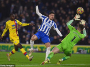 Bóng đá - Video bóng đá Brighton - Crystal Palace: Hiệp 2 bùng nổ, bàn phản lưới ngỡ ngàng (Vòng 22 Ngoại hạng Anh)