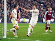 Bóng đá - Video bóng đá West Ham - Leeds United: Rượt đuổi 5 bàn, hat-trick ấn tượng (Vòng 22 Ngoại hạng Anh)