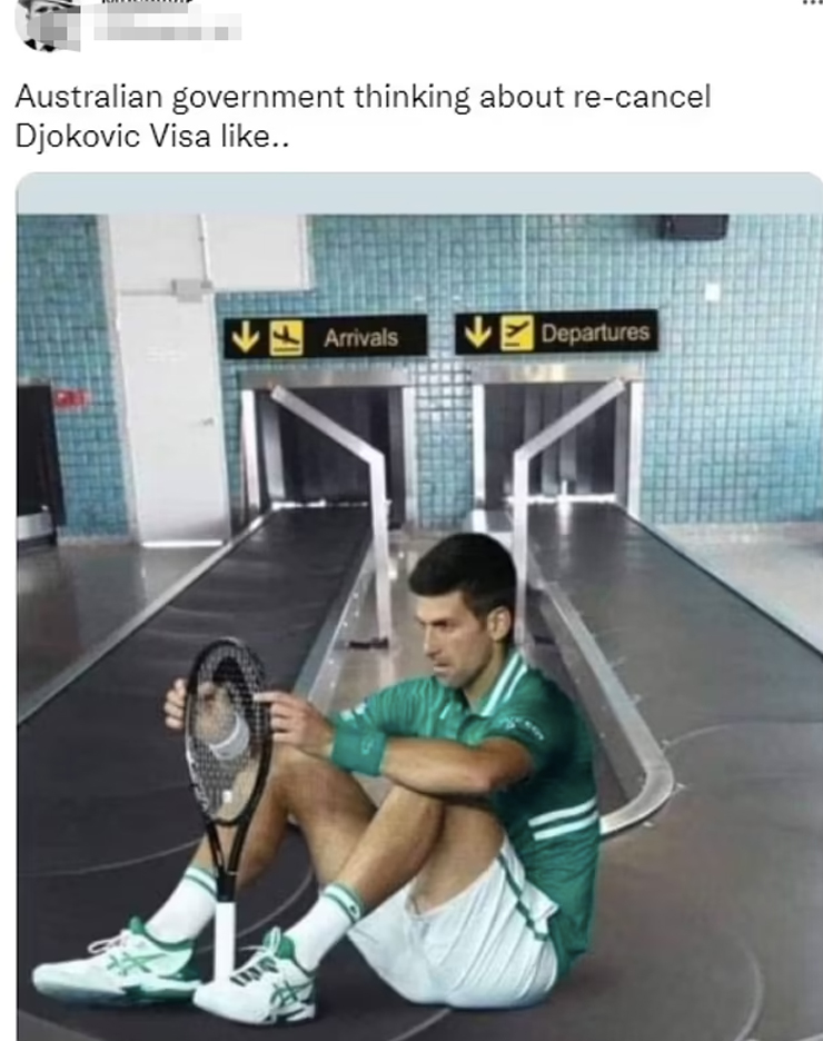 Djokovic thất vọng, xách vợt ra phi trường về nước