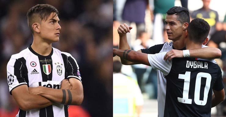 Có khả năng Dybala tái hợp Ronaldo ở MU