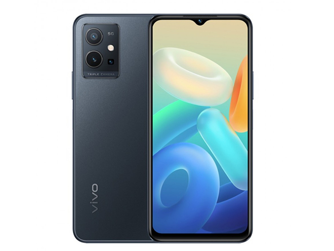 Vivo Y55 5G phiên bản màu đen.