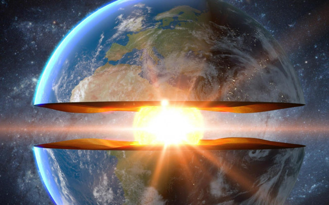 Lõi Trái Đất mất nhiệt nhanh chóng và sẽ đông đặc sớm hơn dự kiến, khiến Trái Đất trở thành một quả cầu đá chết chóc - Ảnh: News18